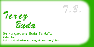 terez buda business card